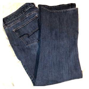 American Eagle skinny kick jeans